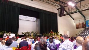 The Prime Minister of the Cook Islands opening the PITA conference on Rarotonga