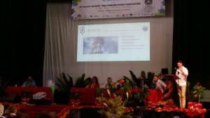 One of the plenary sessions at the PITA Conference held on Rarotonga